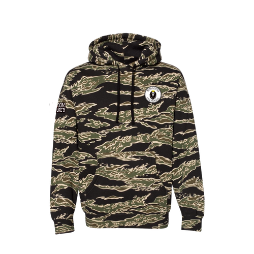 Tiger Print Camo Hoodie