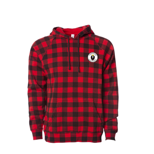 Red Buffalo Plaid Hoodie